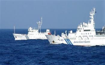 خفر السواحل الياباني: سفينتان صينيتان تدخلان المياه الإقليمية بالقرب من جزر سينكاكو