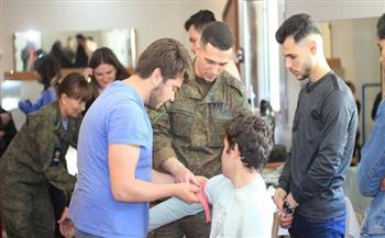الجيش الروسي يدرب الشباب السوري على الاستجابة الصحية للطوارئ والزلازل