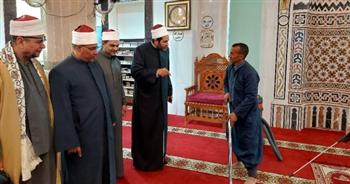 رئيس مركز الحسنة بشمال سيناء يوجه بإتخاذ الإجراءات الاحترازية بالمساجد
