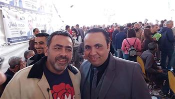 يوسف الحسيني ومحمود معروف يشاركان في عمومية الصحفيين
