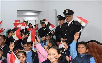 مديرية أمن كفر الشيخ تنظم زيارة لعدد من طلاب المدارس لبعض الجهات الشرطية