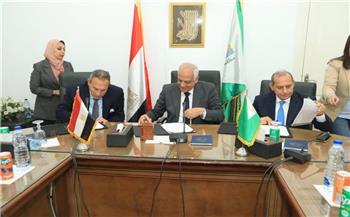 توقيع بروتوكول بين محافظة الجيزة وبنكيّ مصر والأهلي 