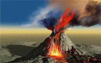 ثوران بركان ميرابي فى إندونيسيا