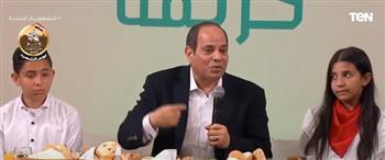 الرئيس للمصريين : البلد محتاجة منكم 3 حاجات