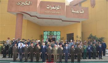 القوات المسلحة تنظم زيارة لوفد من أعضاء التمثيل العسكري المعتمدين لقيادة قوات الدفاع الجوي
