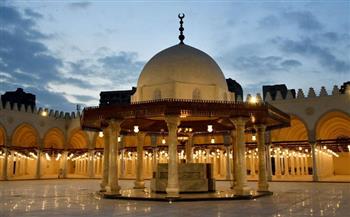 بعد تطويره.. مسجد عمرو بن العاص جاهز لاستقبال المصلين في «تراويح رمضان» (صور)