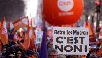 النقابات العمالية تنظم جولة تاسعة من الاحتجاجات ضد إصلاح نظام التقاعد