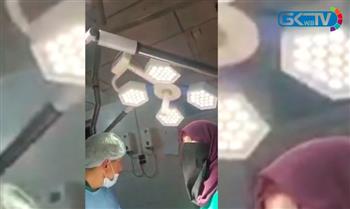 فيديو.. أطباء ينفذون عملية جراحية خلال زلزال باكستان