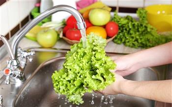 11 طريقة لغسل الخضراوات والفاكهة.. أبرزها الماء والخل