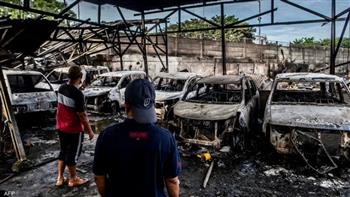 إندونيسيا.. ارتفاع عدد القتلى جراء حريق بمستودع وقود إلى 33 شخصًا
