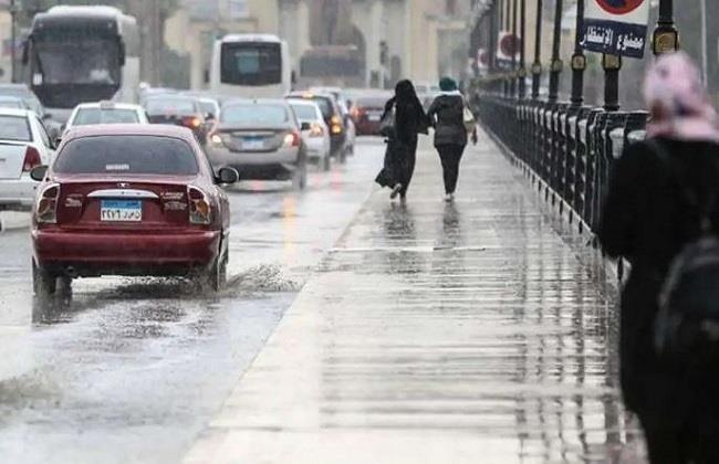 خريطة تساقط الأمطار وحالة الطقس غدا