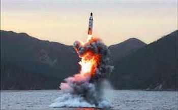 إطلاق صاروخين باليستيين في البحر قبالة الساحل الشرقي لكوريا الشمالية