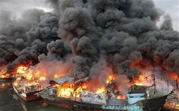 مقتل شخصين إثر اندلاع النيران في ناقلة قبالة إندونيسيا 