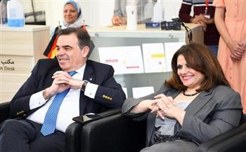 برفقة سكيناس.. «وزيرة الهجرة» تزور المركز المصري الألماني للوظائف والهجرة