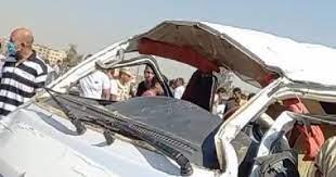 إصابة فتاة بحادث سيارة في طريق القاهرة الإسكندرية الزراعي ببنها