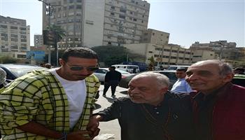 أحمد صلاح السعدني ومصطفى شعبان في انتخابات نقابة المهن التمثيلية 