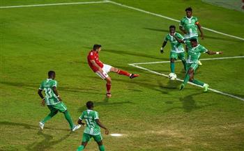 محمد شريف يسجل ثاني أسرع هدف إفريقي للأهلي أمام القطن 