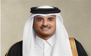 أمير قطر والأمين العام للأمم المتحدة يبحثان أوجه التعاون 