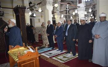 محافظ بورسعيد يشهد احتفالية مديرية الأوقاف بليلة النصف من شعبان بالمسجد العباسي