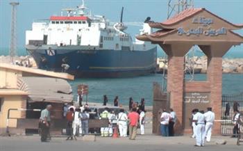 إعادة افتتاح بوغاز ميناء العريش البحري بعد تحسن الأحوال الجوية
