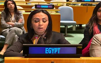 مايا مرسى تلقي كلمة مصر في فعاليات لجنة وضعية المرأة بالأمم المتحدة
