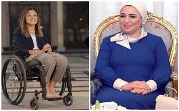إيمان كريم تشكر السيدة انتصار السيسي على اهتمامها بقضايا المرأة المصرية