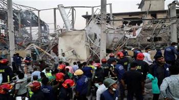 مصرع 15 شخصاً على الأقل في انفجار بمبنى تجاري في بنجلاديش