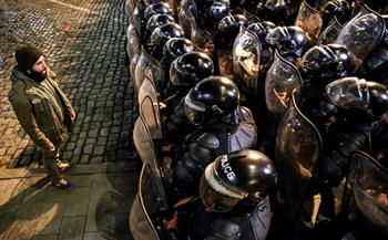 توقيف 66 شخصا وإصابة نحو 50 شرطيا في تظاهرات بجورجيا
