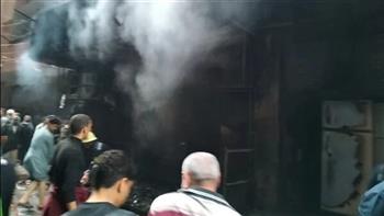 السيطرة على حريق في صيدلية بعين شمس (صور)