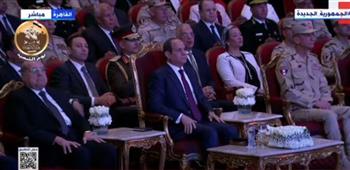 الرئيس السيسي يشاهد فيلما تسجيليا عن بطولات شهداء مصر
