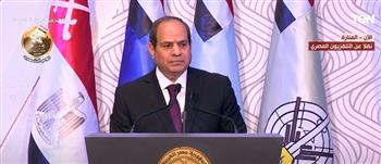 الرئيس السيسي : واجهنا مؤامرة متكاملة على سيناء عام 2011