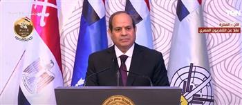 الرئيس السيس: «والله المصريين مش هيناموا لو شافوا فيديو لمحاربة الإرهاب بسيناء»