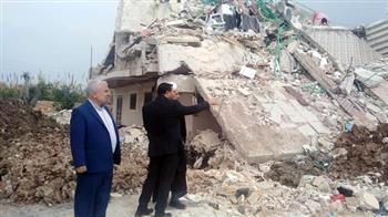 وزير الخارجية الإيراني يطلع على أضرار الزلزال ومراكز الإيواء في اللاذقية