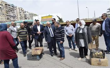 محافظ بورسعيد يوجه برفع الإشغالات والتعديات بمحيط شارع عبد الرحمن شكري