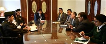 تفاصيل اجتماع وزير الرياضة مع مسؤولي المنظمة المصرية لمكافحة المنشطات