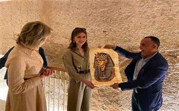 ملكة بلجيكا تفتتح معرضًا يبرز اكتشافات الحضارة المصرية