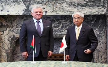 العاهل الأردني يلتقي رئيسي مجلس النواب والشيوخ اليابانيين