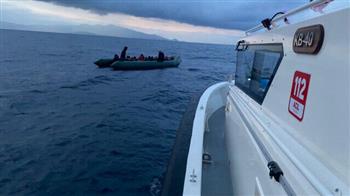 إنقاذ 44 مهاجرا قبالة السواحل التركية 