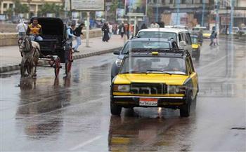 أمطار خفيفة على الإسكندرية مع استمرار حركة الملاحة