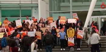 للمطالبة برفع الأجور .. الأطباء الشباب في بريطانيا يواصلون إضرابهم (فيديو)