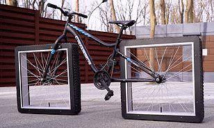 دراجات بعجلات مربعة آخر الاختراعات التى طورها الخبراء