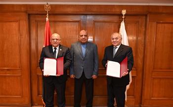 وزير قطاع الأعمال يشهد توقيع مذكرة تفاهم لتطوير شركة النصر لصناعة المواسير                          