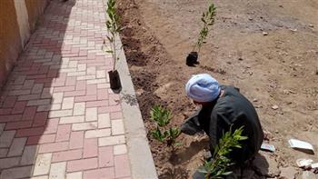 محافظ أسيوط: تنفيذ أعمال تشجير وزراعة شتلات بمركز الغنايم ضمن مبادرة "100مليون شجرة" 