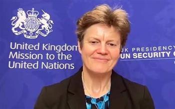 سفيرة بريطانيا تدعو الدول لاستمرار دعم الشعب الليبي