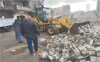 الإسكندرية: حملة لإزالة أعمال البناء المخالف وفرض النظام