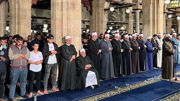 الجامع الأزهر يختم القرآن في ليلة التاسع والعشرين