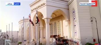 الرئيس السيسي يشارك أسر ومصابي العمليات الاحتفال بعيد الفطر المبارك (فيديو)