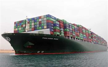 قناة السويس تشهد عبور 95 سفينة بإجمالي حمولات صافية قدرها 5.6 مليون طن