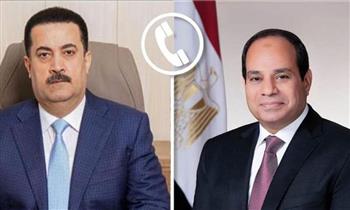 الرئيس السيسي يتلقى اتصالا هاتفيا من رئيس وزراء العراق للتهنئة بحلول عيد الفطر