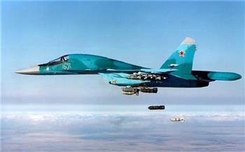 الطيران الروسي يدمر مستودعا به 600 قذيفة راجمات صواريخ أوكرانية 